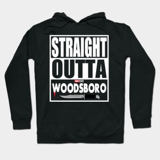 Straight Outta Woodsboro Scream 6 Horror Movie Slasher Movie Ghostface Woodsboro Hoodie